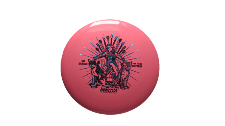 Innova 2026 Kat Mertsch Tour Series Metal Flake Star Leopard3 Fairway Driver Front View