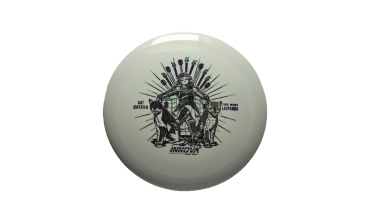 Innova 2026 Kat Mertsch Tour Series Metal Flake Star Leopard3 Fairway Driver Front View