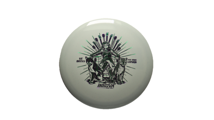 Innova 2026 Kat Mertsch Tour Series Metal Flake Star Leopard3 Fairway Driver Front View