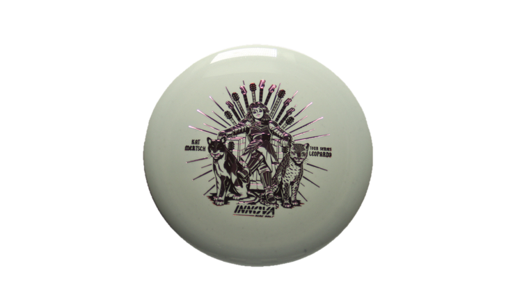 Innova 2026 Kat Mertsch Tour Series Metal Flake Star Leopard3 Fairway Driver Front View