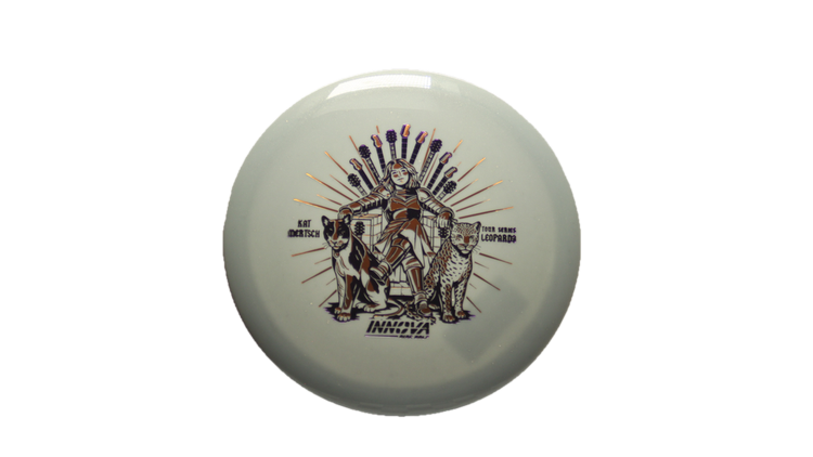 Innova 2026 Kat Mertsch Tour Series Metal Flake Star Leopard3 Fairway Driver Front View