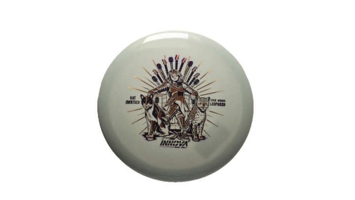 Innova 2026 Kat Mertsch Tour Series Metal Flake Star Leopard3 Fairway Driver Front View