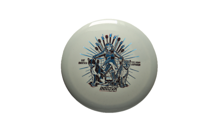 Innova 2026 Kat Mertsch Tour Series Metal Flake Star Leopard3 Fairway Driver Front View