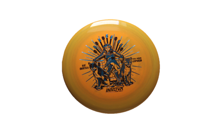 Innova 2026 Kat Mertsch Tour Series Metal Flake Star Leopard3 Fairway Driver Front View