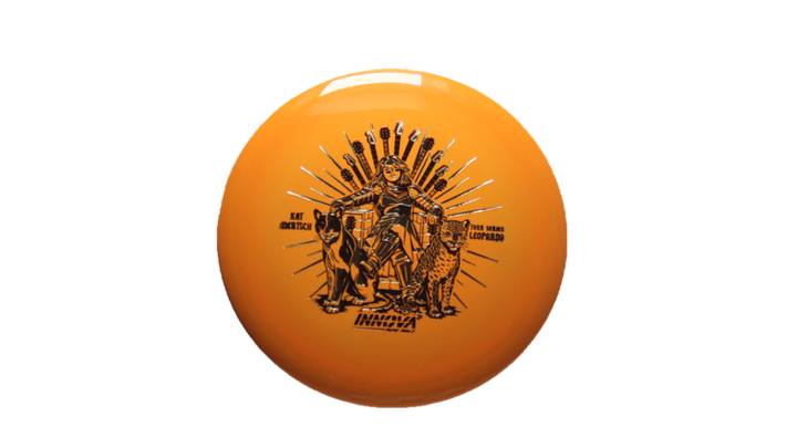 Innova 2026 Kat Mertsch Tour Series Metal Flake Star Leopard3 Fairway Driver Front View