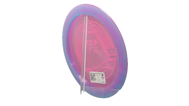 Dynamic Discs Invasion Lucid-X Orbit Trespass Distance Driver Back View