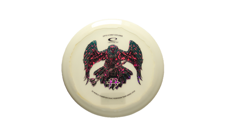 Latitude 64 2026 Isaac Robinson Team Series Opto-X Orbit Explorer Fairway Driver Front View