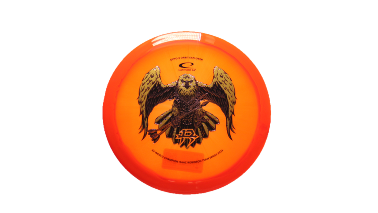 Latitude 64 2026 Isaac Robinson Team Series Opto-X Orbit Explorer Fairway Driver Front View