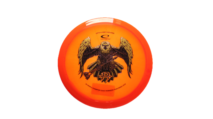 Latitude 64 2026 Isaac Robinson Team Series Opto-X Orbit Explorer Fairway Driver Front View