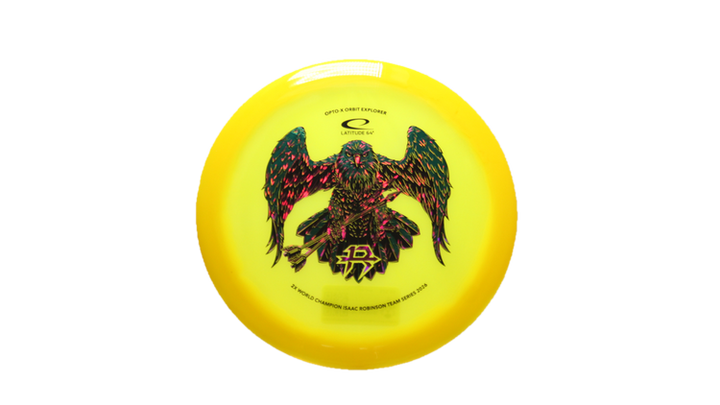 Latitude 64 2026 Isaac Robinson Team Series Opto-X Orbit Explorer Fairway Driver Front View