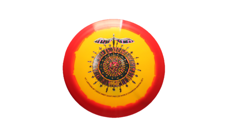 Latitude 64 2026 Kristin Latt Team Series Gold Orbit Saint Pro Fairway Driver Front View