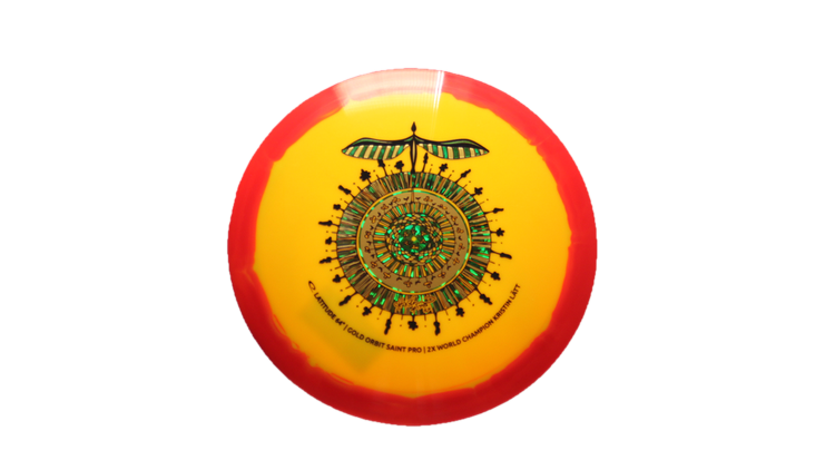 Latitude 64 2026 Kristin Latt Team Series Gold Orbit Saint Pro Fairway Driver Front View