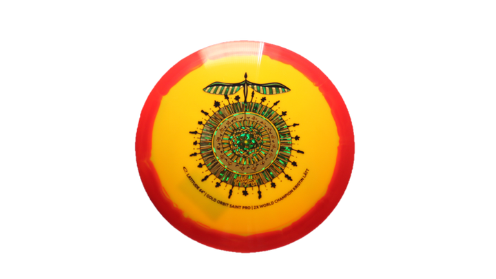 Latitude 64 2026 Kristin Latt Team Series Gold Orbit Saint Pro Fairway Driver Front View