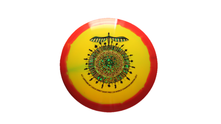 Latitude 64 2026 Kristin Latt Team Series Gold Orbit Saint Pro Fairway Driver Front View