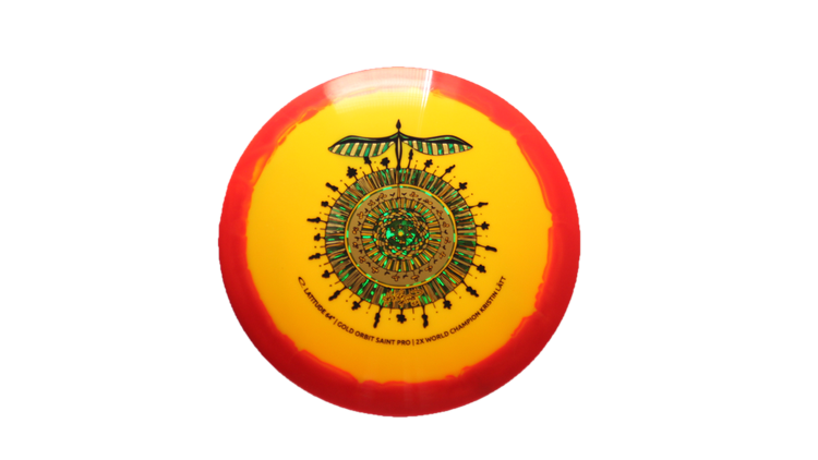 Latitude 64 2026 Kristin Latt Team Series Gold Orbit Saint Pro Fairway Driver Front View