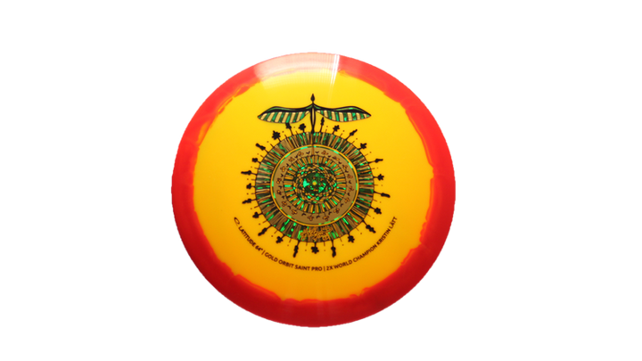 Latitude 64 2026 Kristin Latt Team Series Gold Orbit Saint Pro Fairway Driver Front View