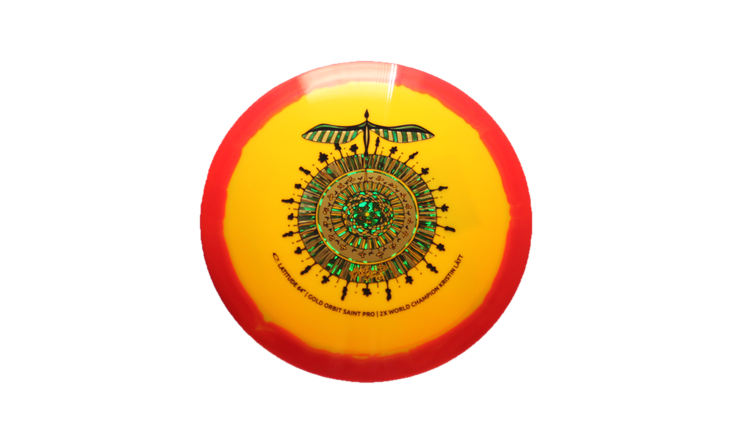 Latitude 64 2026 Kristin Latt Team Series Gold Orbit Saint Pro Fairway Driver Front View