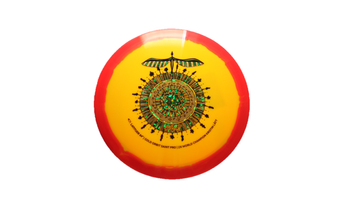 Latitude 64 2026 Kristin Latt Team Series Gold Orbit Saint Pro Fairway Driver Front View