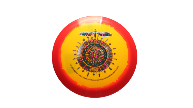 Latitude 64 2026 Kristin Latt Team Series Gold Orbit Saint Pro Fairway Driver Front View