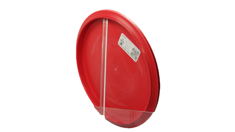 Dynamic Discs Bar Stamp Classic Hybrid Verdict Midrange Back View
