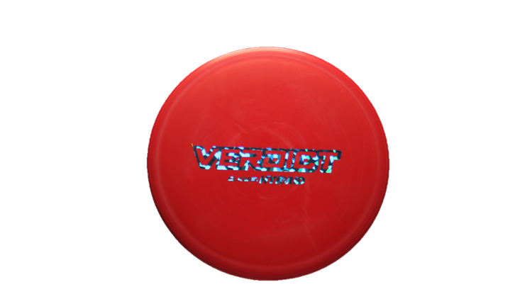 Dynamic Discs Bar Stamp Classic Hybrid Verdict Midrange Front View