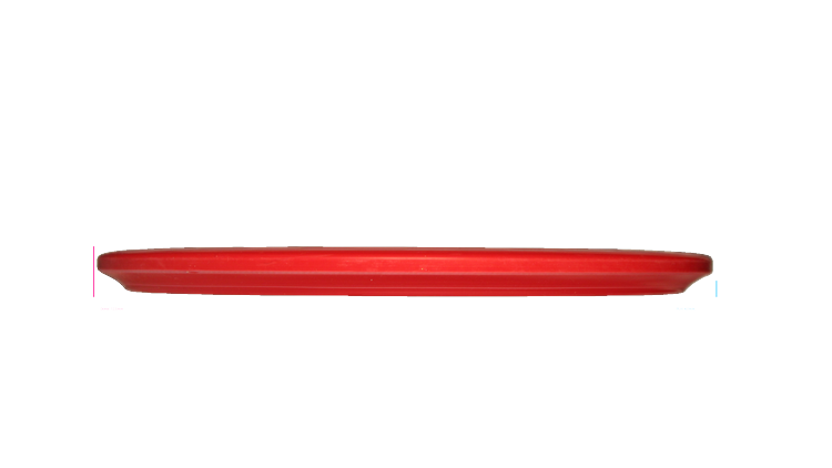 Dynamic Discs Bar Stamp Classic Hybrid Verdict Midrange Profile View