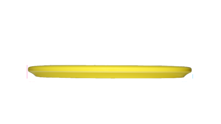 Dynamic Discs Bar Stamp Classic Hybrid Verdict Midrange Profile View