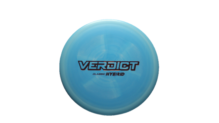 Dynamic Discs Bar Stamp Classic Hybrid Verdict Midrange Front View