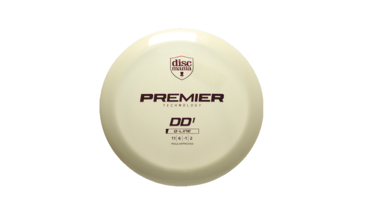 Discmania Premier Q-Line DD1 Distance Driver Front View