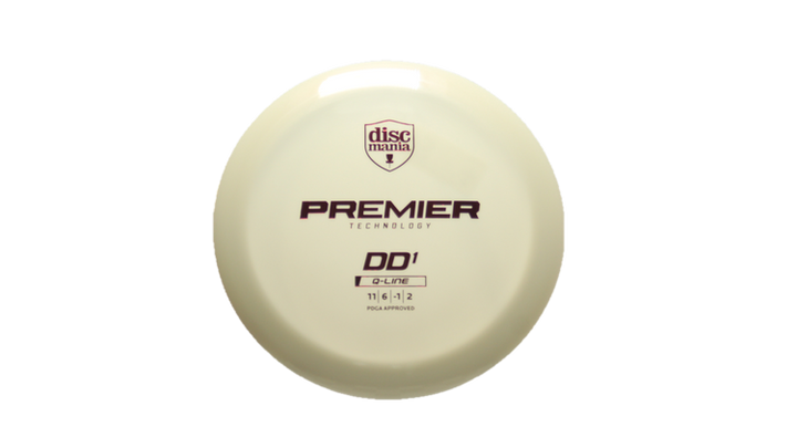 Discmania Premier Q-Line DD1 Distance Driver Front View