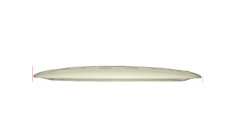 Discmania Premier Q-Line DD1 Distance Driver Profile View