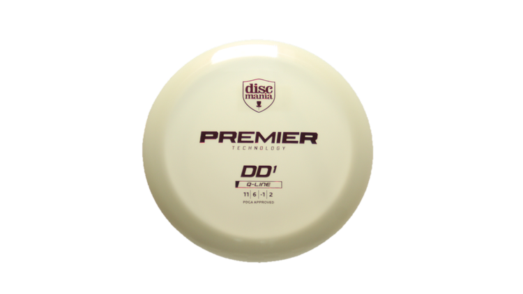 Discmania Premier Q-Line DD1 Distance Driver Front View