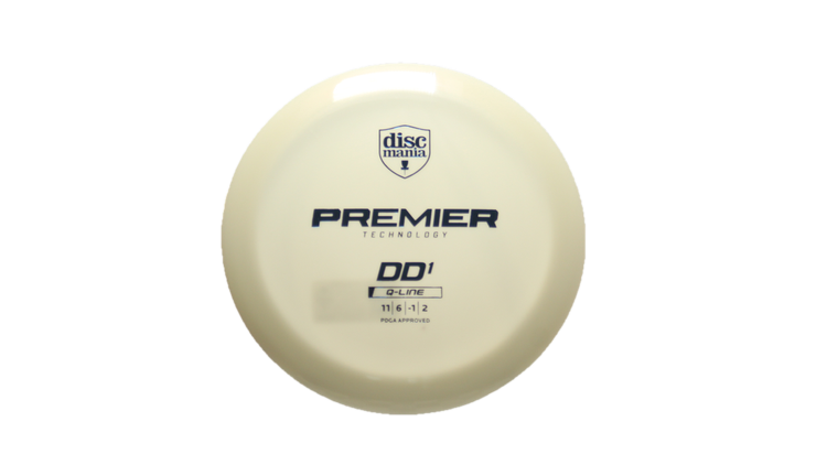 Discmania Premier Q-Line DD1 Distance Driver Front View