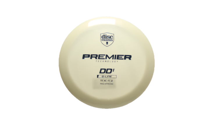 Discmania Premier Q-Line DD1 Distance Driver Front View