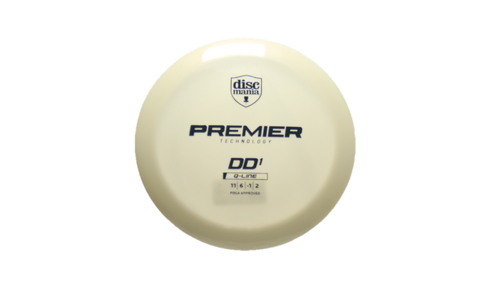 Discmania Premier Q-Line DD1 Distance Driver Front View