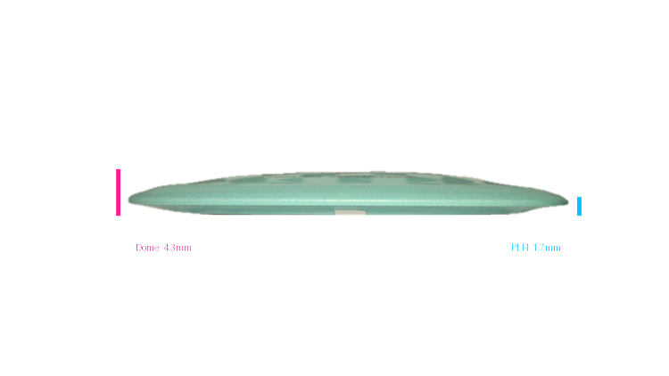 Innova 2026 O. Scoggins Swirled Star Destroyer Distance Driver Profile View