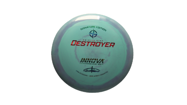 Innova 2026 O. Scoggins Swirled Star Destroyer Distance Driver Front View