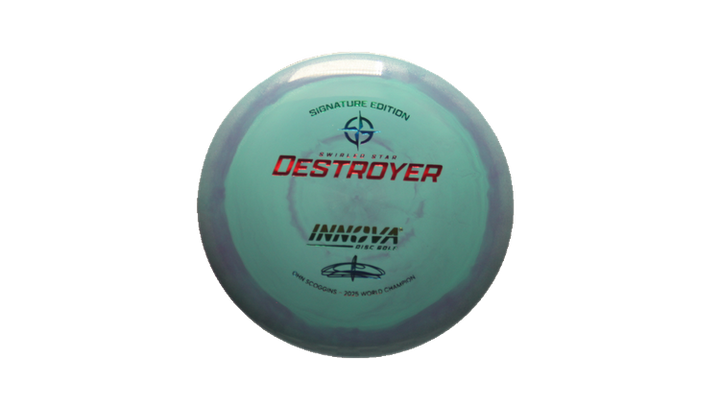 Innova 2026 O. Scoggins Swirled Star Destroyer Distance Driver Front View