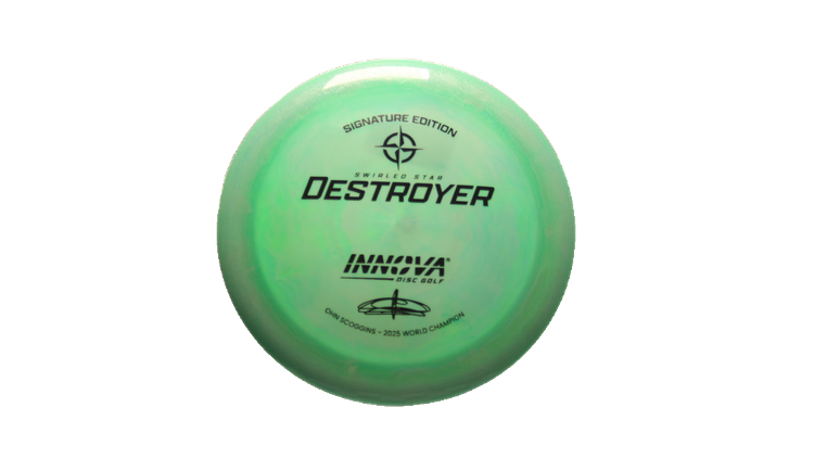 Innova 2026 O. Scoggins Swirled Star Destroyer Distance Driver Front View