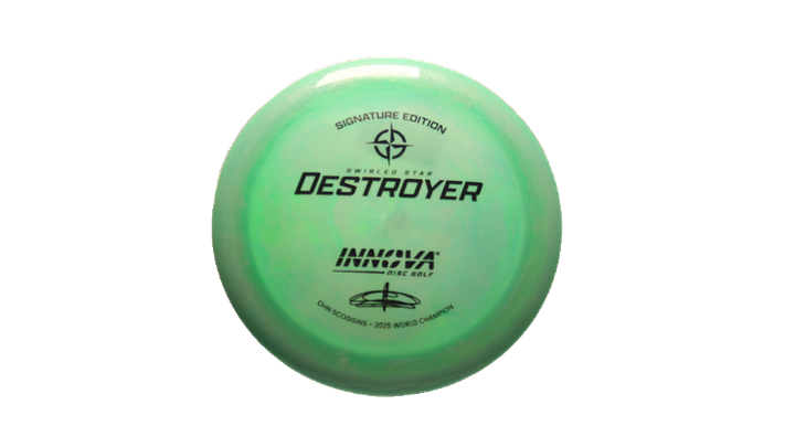 Innova 2026 O. Scoggins Swirled Star Destroyer Distance Driver Front View