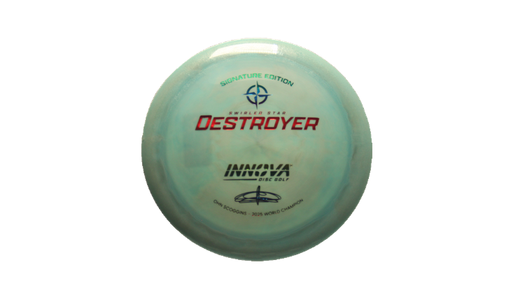Innova 2026 O. Scoggins Swirled Star Destroyer Distance Driver Front View