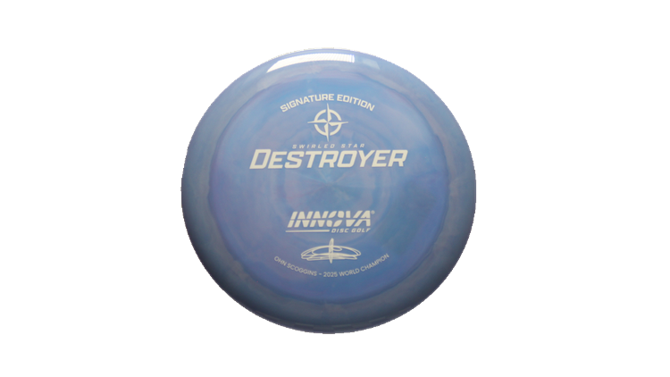 Innova 2026 O. Scoggins Swirled Star Destroyer Distance Driver Front View