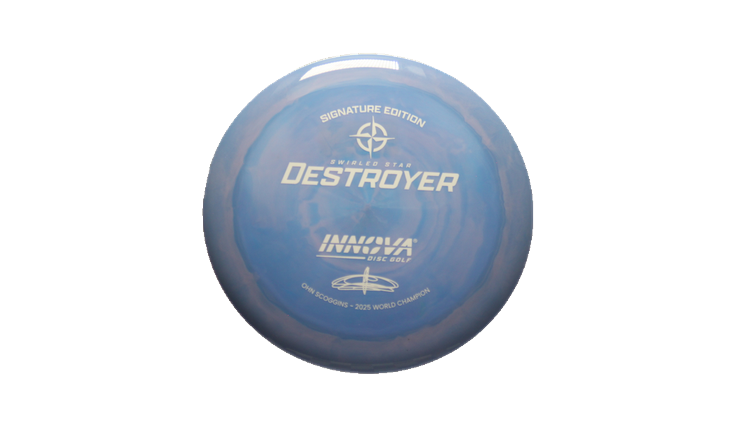 Innova 2026 O. Scoggins Swirled Star Destroyer Distance Driver Front View