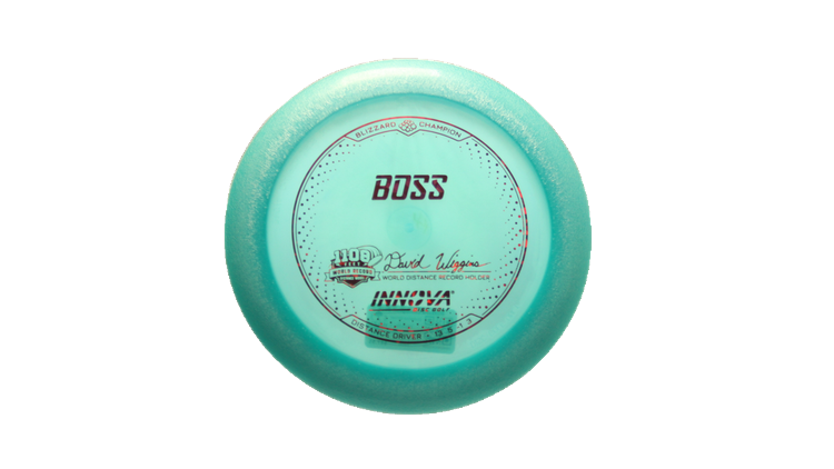 Innova Blizzard Champion Boss Distance Driver Front View