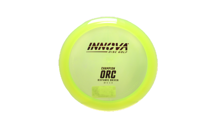 Innova Champion Orc Distance Driver Front View