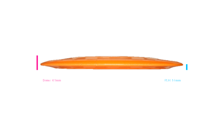 Innova Metal Flake Champion Destroyer Distance Driver Profile View