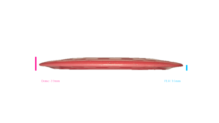 Innova Metal Flake Champion Destroyer Distance Driver Profile View