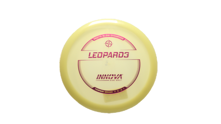 Innova Proto Glow Champion Leopard3 Fairway Driver Front View