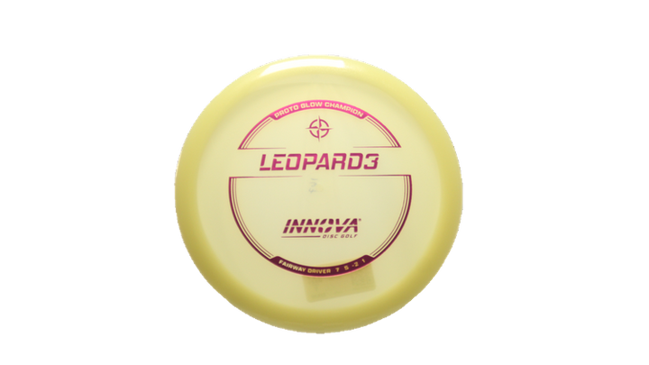 Innova Proto Glow Champion Leopard3 Fairway Driver Front View
