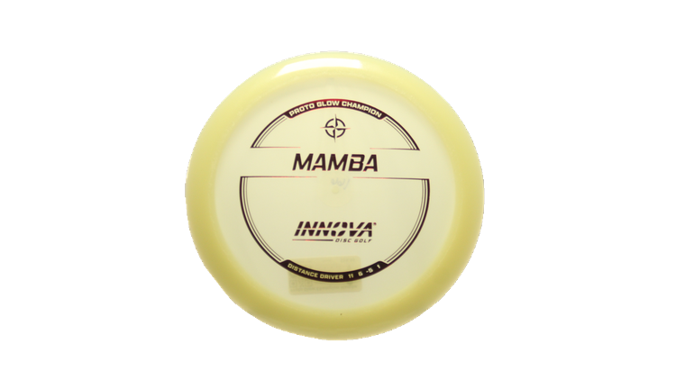 Innova Proto Glow Champion Mamba Distance Driver Front View
